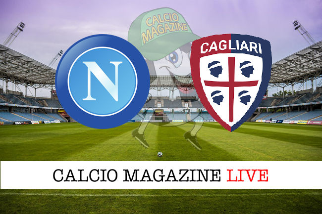 Napoli - Cagliari cronaca diretta live risultato in tempo reale