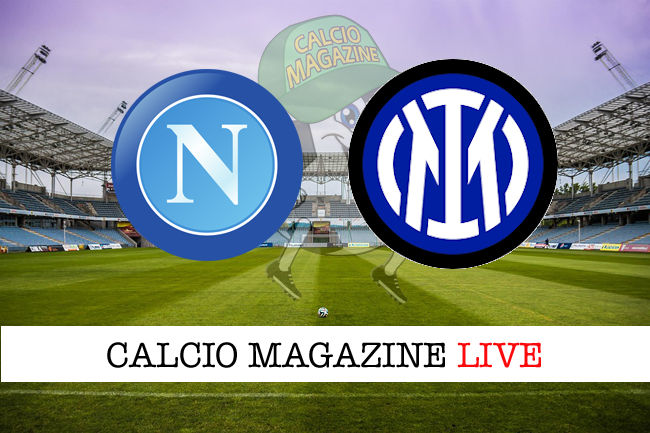 Napoli Inter cronaca diretta live risultato in tempo reale