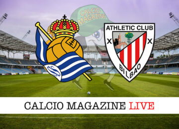 Real Sociedad - Athletic Bilbao cronaca diretta live risultato in tempo reale
