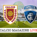 Reggiana Empoli cronaca diretta live risultato in tempo reale