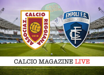 Reggiana Empoli cronaca diretta live risultato in tempo reale