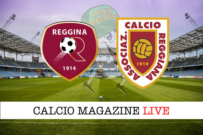 Reggina - Reggiana cronaca diretta live risultato in tempo reale