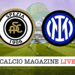Spezia Inter cronaca diretta live risultato in tempo reale