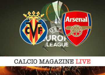 Villarreal - Arsenal cronaca diretta live risultato in tempo reale