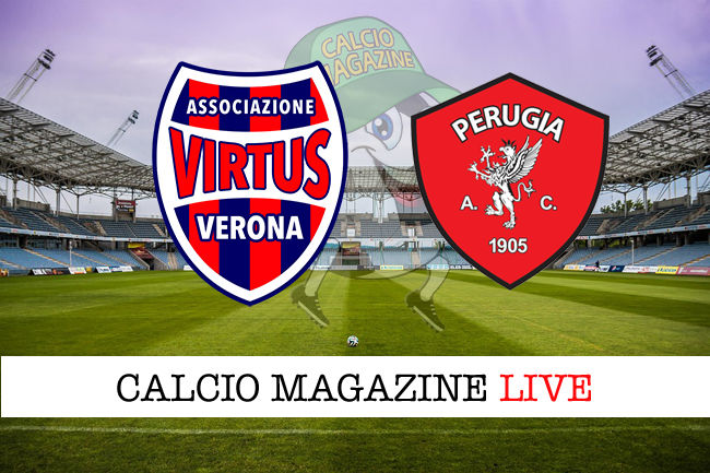 Virtus Verona - Perugia cronaca diretta live risultato in tempo reale