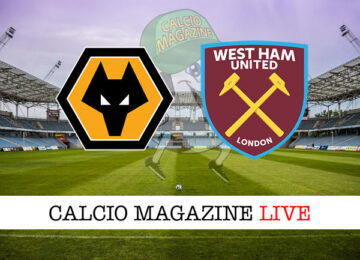 Wolverhampton - West Ham cronaca diretta live risultato in tempo reale
