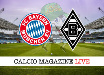 Bayern Monaco - Borussia M'Gladbach cronaca diretta live risultato in tempo reale