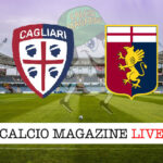 Cagliari Genoa cronaca diretta live risultato in tempo reale