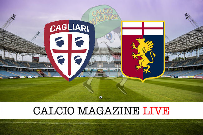 Cagliari Genoa cronaca diretta live risultato in tempo reale