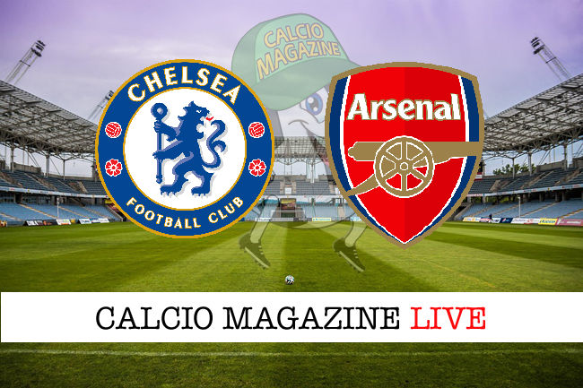 Chelsea Arsenal cronaca diretta live risultato in tempo reale