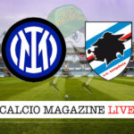 Inter - Sampdoria cronaca diretta live risultato in tempo reale