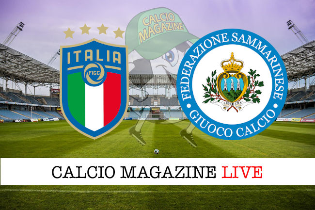 Italia San Marino cronaca diretta live risultato in tempo reale
