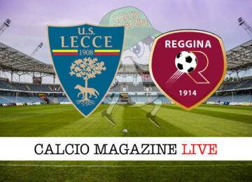 Lecce Reggina cronaca diretta live risultato in tempo reale