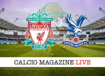 Liverpool - Crystal Palace cronaca diretta live risultato in tempo reale