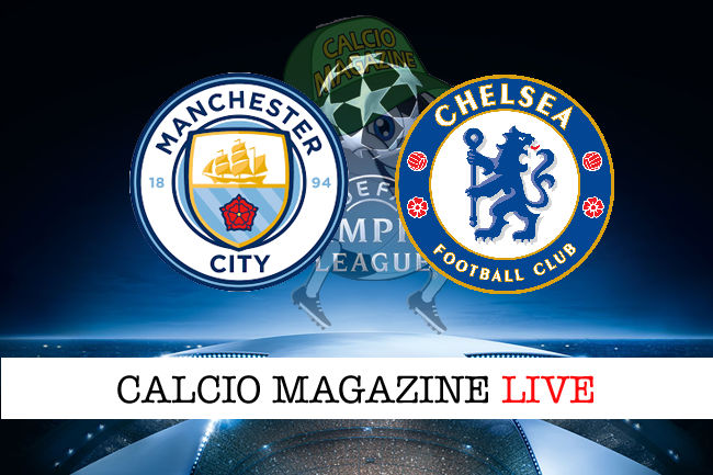 Manchester City - Chelsea cronaca diretta live risultato in tempo reale