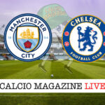 Manchester City - Chelsea cronaca diretta live risultato in tempo reale