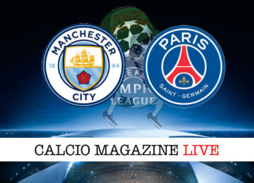 Manchester City - PSG cronaca diretta live risultato in tempo reale