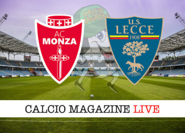 Monza Lecce cronaca diretta live risultato in tempo reale
