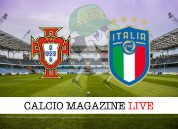 Portogallo Italia cronaca diretta live risultato in tempo reale