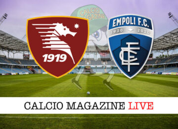 Salernitana Empoli cronaca diretta live risultato in tempo reale