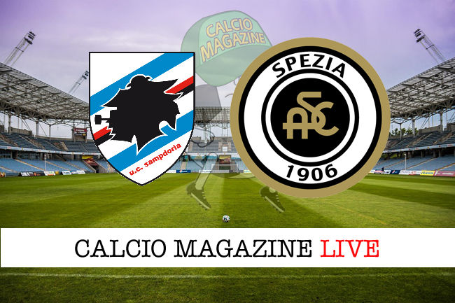 Sampdoria Spezia cronaca diretta live risultato in tempo reale