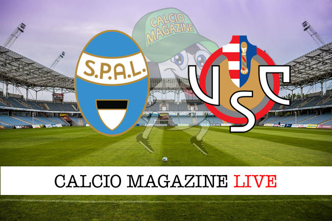 SPAL - Cremonese cronaca diretta live risultato in tempo reale