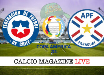 Cile Paraguay cronaca diretta live risultato in tempo reale