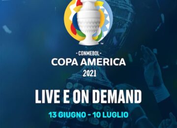 Copa America live e on demand