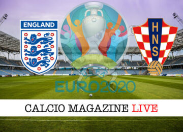 Inghilterra Croazia euro 2020 cronaca diretta live risultato in tempo reale