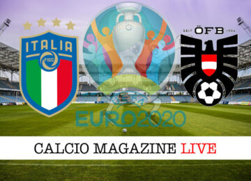 Italia Austria Euro 2020 cronaca diretta live risultato in tempo reale