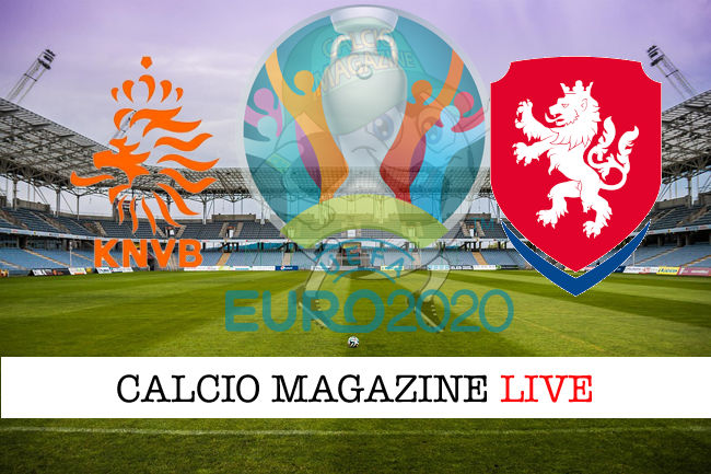 Olanda Repubblica Ceca Euro 2020 cronaca diretta live risultato in tempo reale