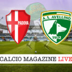 Padova Avellino cronaca diretta live risultato in tempo reale