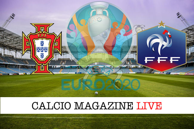 Portogallo Francia Euro 2020 cronaca diretta live risultato in tempo reale