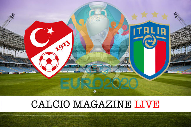 Turchia Italia euro 2020 cronaca diretta live risultato in tempo reale