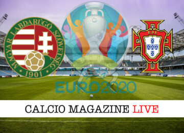 Ungheria Portogallo Euro 2020 cronaca diretta live risultato in tempo reale