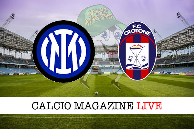 Inter Crotone cronaca diretta live risultato in tempo reale