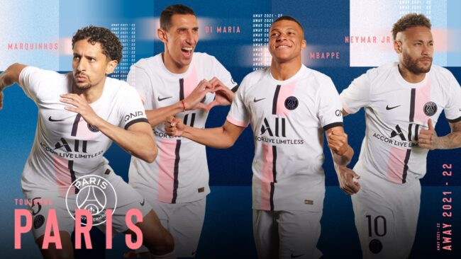 Seconda maglia hotsell psg 2021