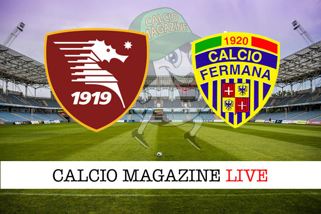 Salernitana Fermana cronaca diretta live risultato in tempo reale