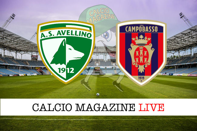 Avellino Campobasso cronaca diretta live risultato in tempo reale