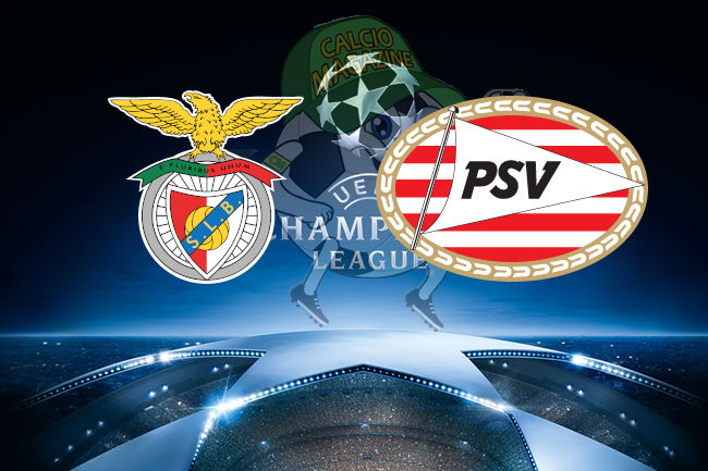 Benfica PSV cronaca diretta live risultato in tempo reale