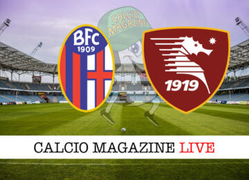 Bologna Salernitana cronaca diretta live risultato in tempo reale