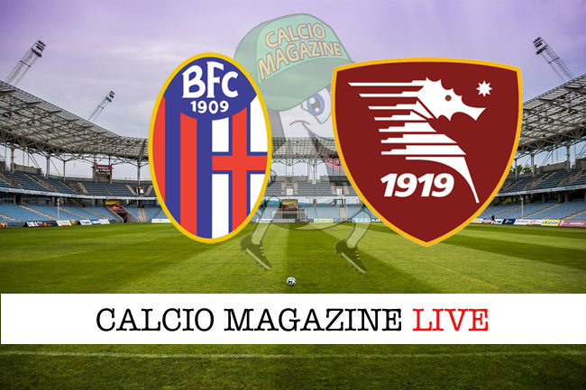 Bologna Salernitana cronaca diretta live risultato in tempo