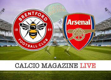 Brentford Arsenal cronaca diretta live risultato in tempo reale