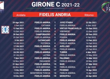 calendario andria 2021-2022