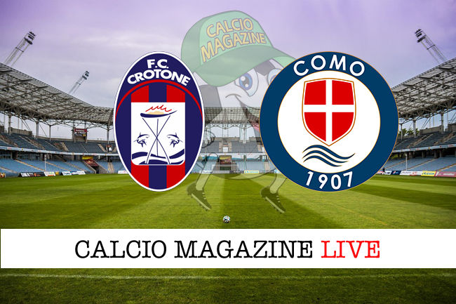 Crotone Como cronaca diretta live risultato in tempo