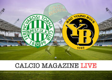 Ferencvaros Young Boys cronaca diretta live risultato in tempo reale