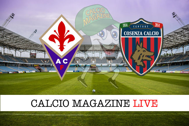 Fiorentina Cosenza cronaca diretta live risultato in tempo reale