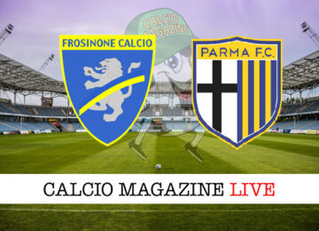 Frosinone Parma cronaca diretta live risultato in tempo reale