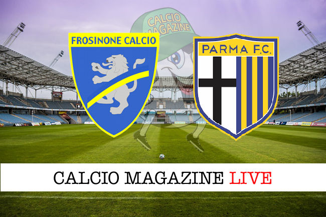 Frosinone Parma cronaca diretta live risultato in tempo reale