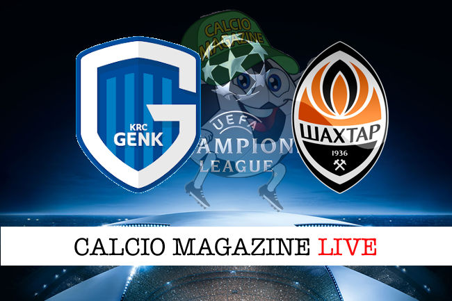 Genk Shakhtar Dontesk cronaca diretta live risultato in tempo reale